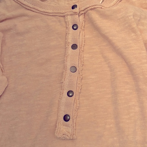 We The Free beige long sleeve top - Picture 2 of 3
